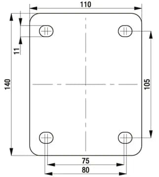 Blickle G Heavy-Duty Cast-Iron Castor Series