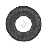 CST 200x50 high-performance replacement tyre, side view showing directional street tread and other tyre specifications