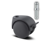 AA25POI050L51-8 40 Kg Swivel Wheel Brake 50mm Polypropylene