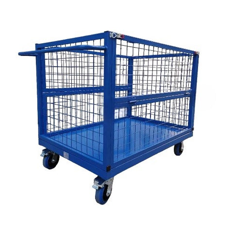 DWC500CAGE <span>500kg Folding Side Cage Trolley <span style="color: #ff2a00;"><strong>In-store pickup required</strong></span>