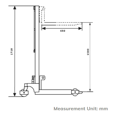 FP0415 400 Kg Platform Lift Table