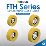Blickle FTH Polyurethane Guide Roller Series