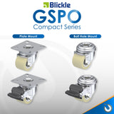 Blickle GSPO Compact Compressed Cast Nylon Castor Series