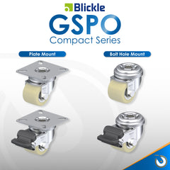 Blickle GSPO Compact Compressed Cast Nylon Castor Series