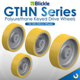 Blickle GTHN Series Heavy Duty 150/200mm Polyurethane Drive Wheel