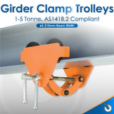 Girder Clamp Trolley - 1T to 5T