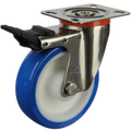 Swivel Braked - Plate Mount