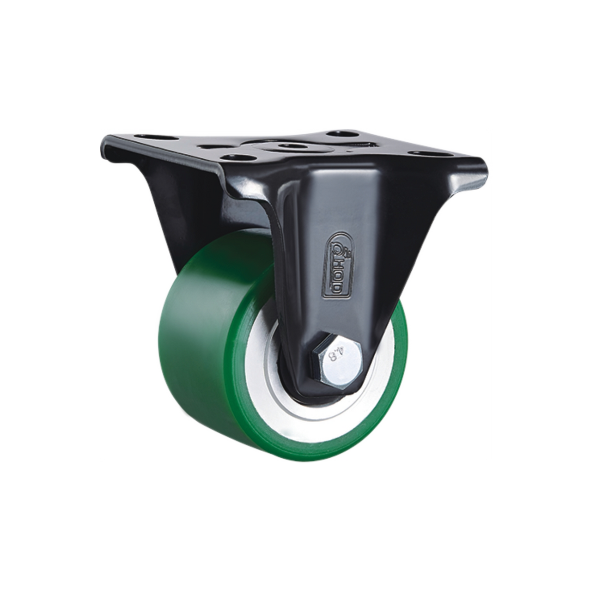 LHPUQ50FL - 300 kg Fixed 50mm Polyurethane