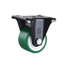 LHPUQ50FL - 300 kg Fixed 50mm Polyurethane