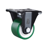 LHPUQ63FL - 400 kg Fixed 63mm Polyurethane