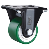 LHPUQ75FL - 500 kg Fixed 75mm Polyurethane
