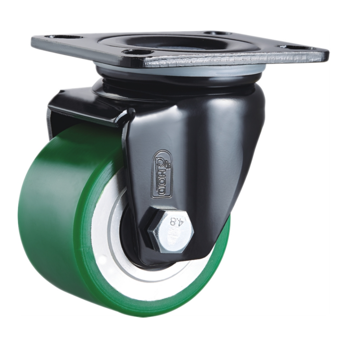 LHPUQ75SL - 500 kg Swivel 75mm Polyurethane