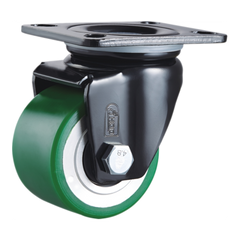 LHPUQ75SL - 500 kg Swivel 75mm Polyurethane