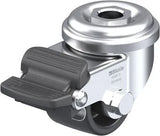 POA35G- LRA-POA35G-RA- 75 Kg Bolt Hole Wheel Brake 35mm Plain Bore Nylon