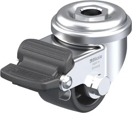 POA35G- LRA-POA35G-RA-<span>75 Kg Bolt Hole Wheel Brake 35mm Plain Bore Nylon</span>