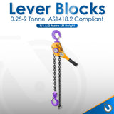 1/1.5/3m Lever Block - 0.25 to 9T