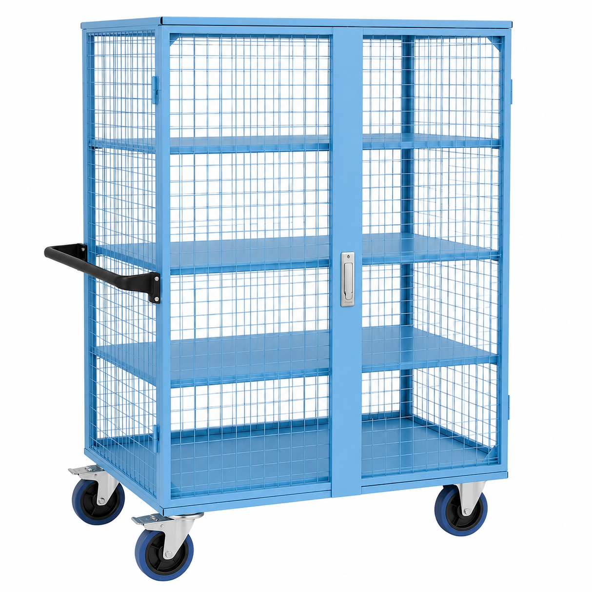 LCT500 - 500kg Lockable Mesh Cage Trolley