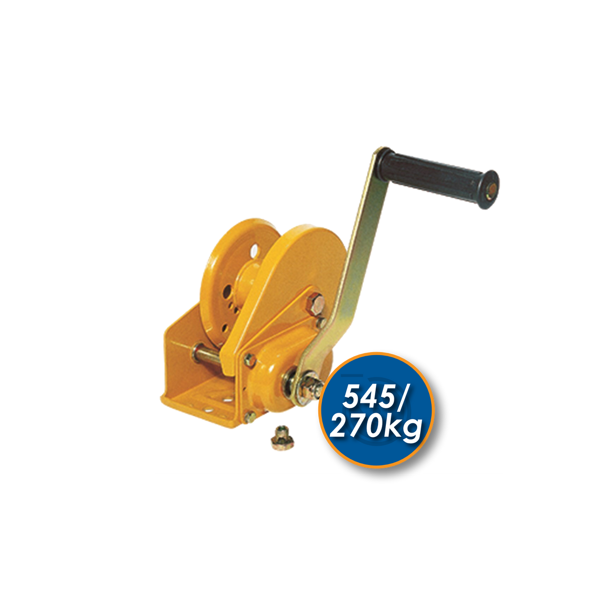 Brake Hand Winch - 545 to 1,200 kg Pull