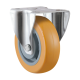 MIN100F-PU - 200 kg Fixed Plate 100mm Polyurethane