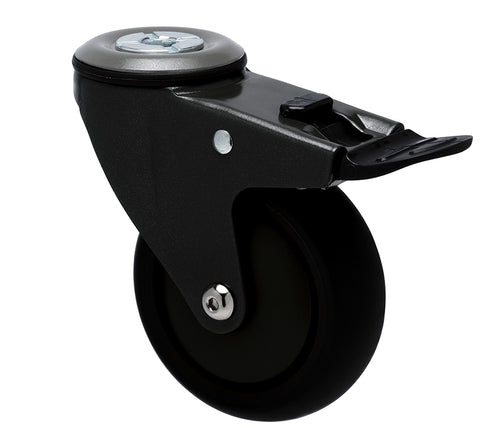 MJQ100GBLK - MJQ100G/MPHTBBLK <span>85 Kg Bolt-Hole Total Brake 100mm Midnight Black