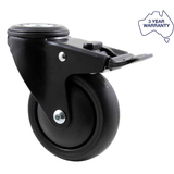 MJQ100GBLK - MJQ100G/MPHTBBLK 85 kg Bolt-Hole Total Brake 100mm Midnight Black