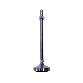 Heavy Duty 304 Stainless Steel Levelling Foot | 1200kg, Ø60mm Base, M12x180mm