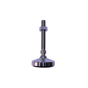Heavy Duty 304 Stainless Steel Levelling Foot | 1200kg, Ø60mm Base, M12x90mm