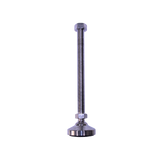 Heavy Duty 304 Stainless Steel Levelling Foot | 2000kg, Ø60mm Base, M16x190mm