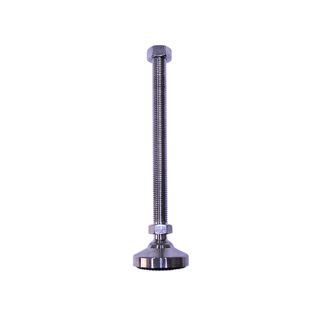 Heavy Duty 304 Stainless Steel Levelling Foot | 2000kg, Ø60mm Base, M16x190mm
