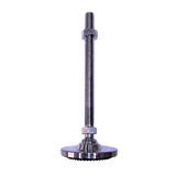 Heavy Duty 304 Stainless Steel Levelling Foot | 2000kg, Ø90mm Base, M16x190mm
