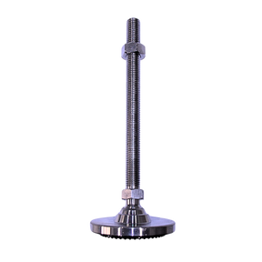 Heavy Duty 304 Stainless Steel Levelling Foot | 2000kg, Ø90mm Base, M16x190mm