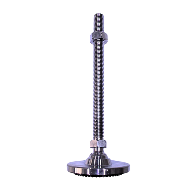 Heavy Duty 304 Stainless Steel Levelling Foot | 2000kg, Ø90mm Base, M16x190mm