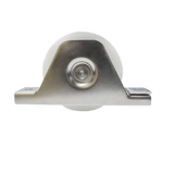 TW-U-90N-IM 100 kg 90mm Nylon Wheel 20mm Round Groove