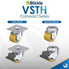 Blickle VSTH Compact Polyurethane Castor Series