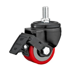LHPUQ75BHWB(16) 600 kg M16 Wheel Brake 75mm Polyurethane