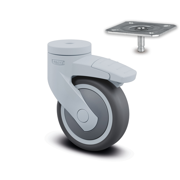 5225PJP075L51-G<span>75 Kg Bolt Hole Wheel Brake 75mm TPE</span>