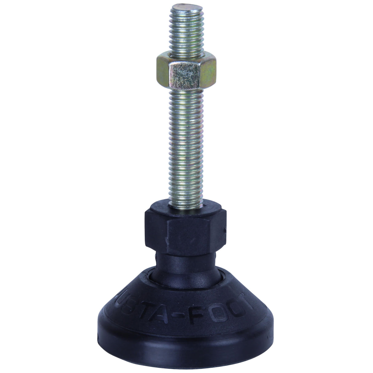 20/60/M12/65 - 800 Kg 60mm x M12 Zinc Plated Levelling Feet