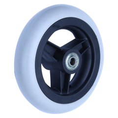 REX 5 Inch X 30mm 30 kg 125mm Grey Rubber