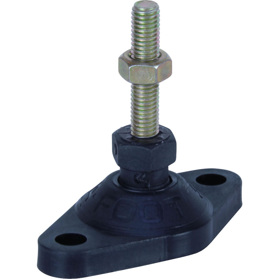 30/40/M8/35 - 350 Kg 40mm x M8 Zinc Plated Levelling Feet