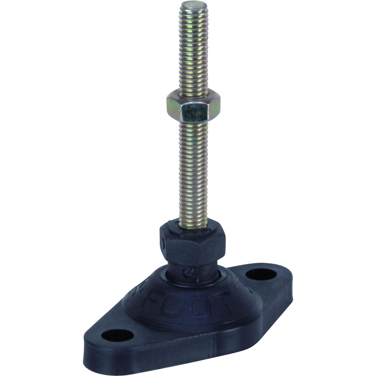 30/40/M8/60 - 350 Kg 40mm x M8 Zinc Plated Levelling Feet