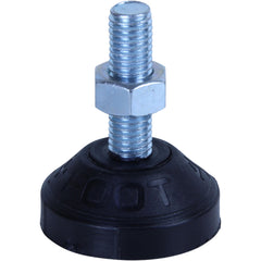 40/40/M10/35 - 500 kg 40mm x M10 Zinc Plated Levelling Feet