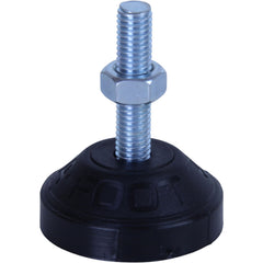 40/40/M8/35 - 350 kg 40mm x M8 Zinc Plated Levelling Feet