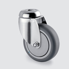 KSH07525-TPB 75 kg Bolt-Hole 75mm Stainless Steel Grey TPE