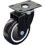 BPUQ100S - 140 Kg Swivel Plate 100mm Polyurethane