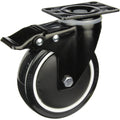 Swivel Braked - Plate Mount