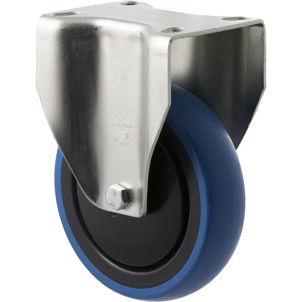 CBQ125G/MZF <span>100 Kg Fixed Plate 125mm Blue Rubber</span>