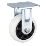 HIN5F-WNQ - 360 Kg Fixed Plate 125mm White Nylon