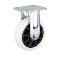 HIN6F-WNQ - 430 kg Fixed Plate 150mm White Nylon