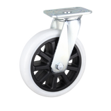 HIN8S-WNQ - 480 Kg Swivel Plate 200mm White Nylon