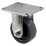 HUR100/HZF - 300 Kg Fixed Plate 100mm Polyurethane